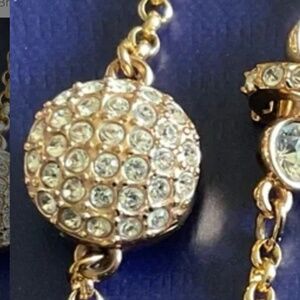 Swarovski Rose Gold Bracelet with Clear Crystals